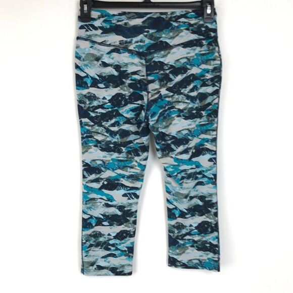 Eddie Bauer Mid Rise Crop Legging Women's Medium Pull-On Stretch Active Capri - Picture 5 of 11